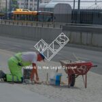 Укладчик тротуарной плитки. Германия, Вупперталь