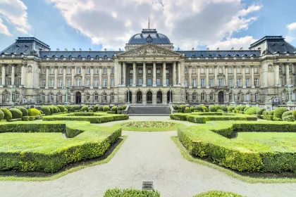 Архитектура и парковая зона города Беккеворт в Бельгии