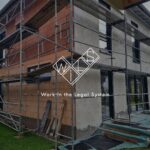 Фото с места работы фасадчик Германия Виттлих 1