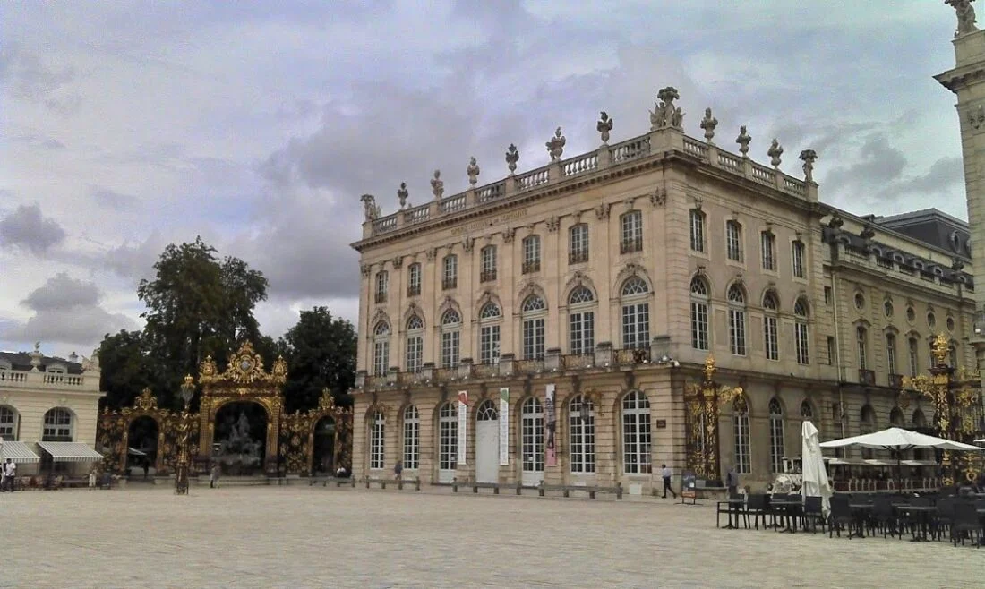 Фото центра города Нанси Франция