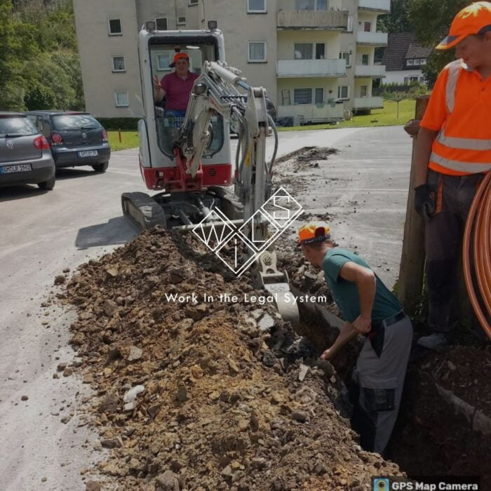 Фото места работы Водитель мини экскаватора Германия 1