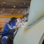 Фото с места работы Электросварщик TIG Германия Эберсвальде 1