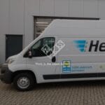 Фото рабочей машины Курьер Hermes Германия Гамбург