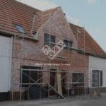 Фото с места работы Фасадчики Стройка Бельгия Херенталс 1