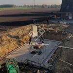 Фото с места работы Черновая кладка Клинкер Германия Ольденбург 2