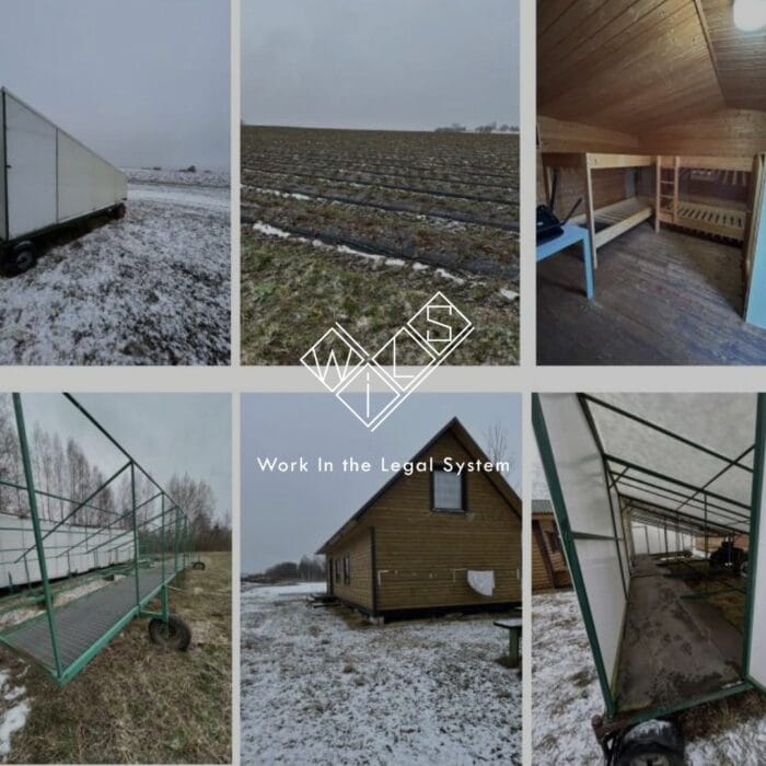 Фото жилья и с места работы Посадка и сбор клубники Эстония Тартумаа 3