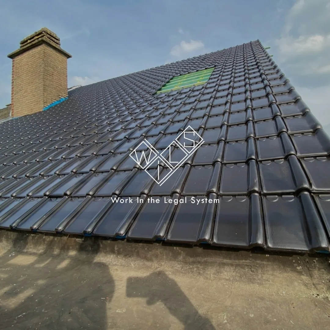 Фото с места работы на вакансию Кровельщик Бельгия 6