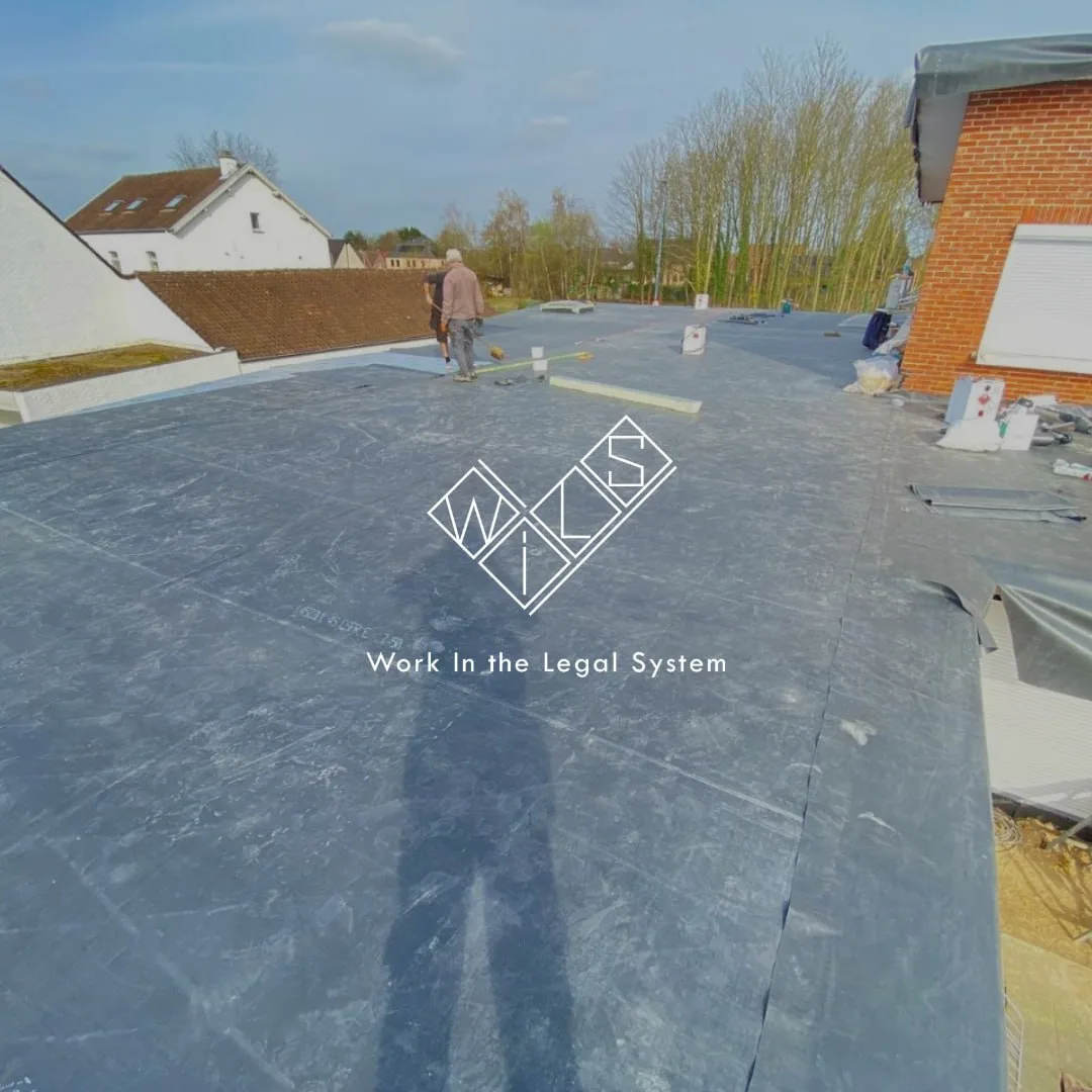 Фото с места работы на вакансию Кровельщик Бельгия 7