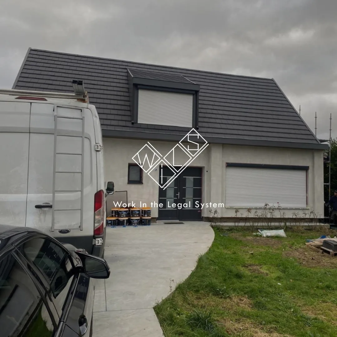 Фото с места работы на вакансию Кровельщик Бельгия 12