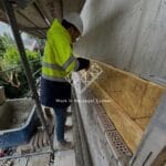 Фото с места работы Каменщик Клинкер Германия Падерборн 1
