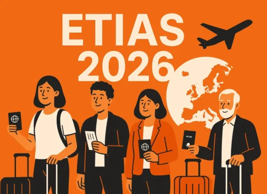 ETIAS 2026: плата 20 €, нові правила в'їзду та робота в Європі