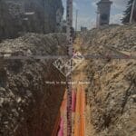 Фото с места работы на вакансию Укладка брусчатки Германия 1