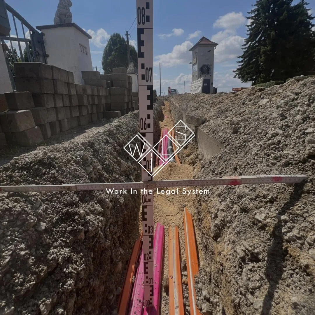 Фото с места работы на вакансию Укладка брусчатки Германия 2