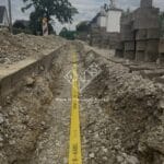 Фото с места работы на вакансию Укладка брусчатки Германия 4