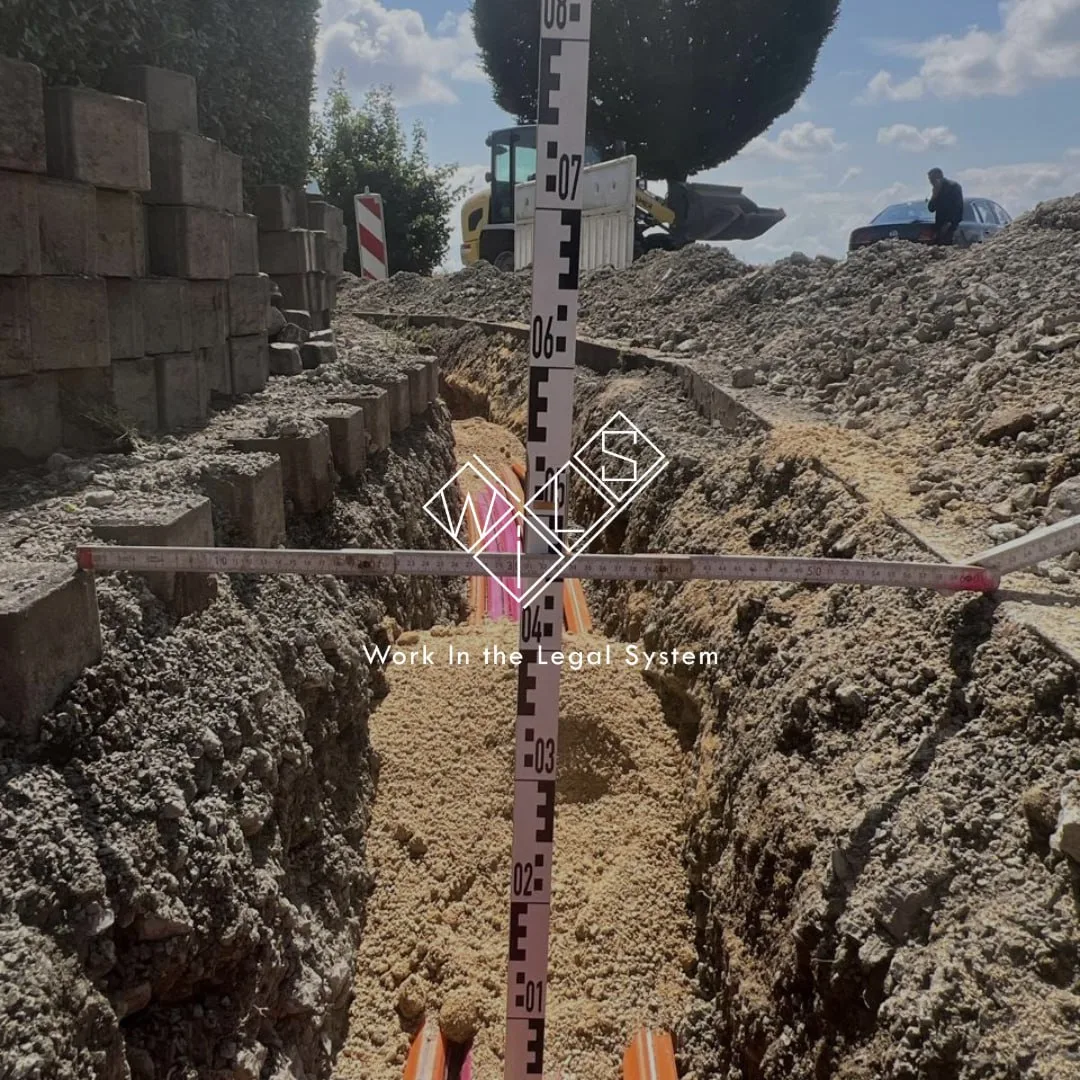 Фото с места работы на вакансию Укладка брусчатки Германия 5