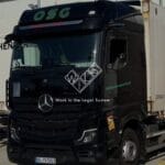 Фото рабочего автомобиля Водитель дальнобойщик Германия Оффенбург 1