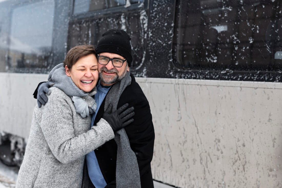 Семейная пара приехала на Работа в Германии зимой 2026