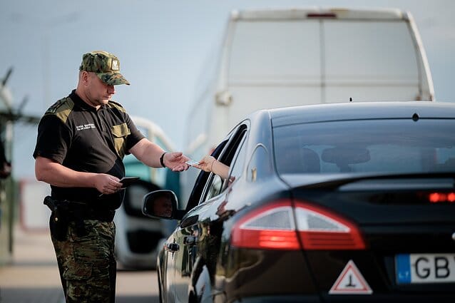 Пограничный контроль Польша 2026 проверка водителя